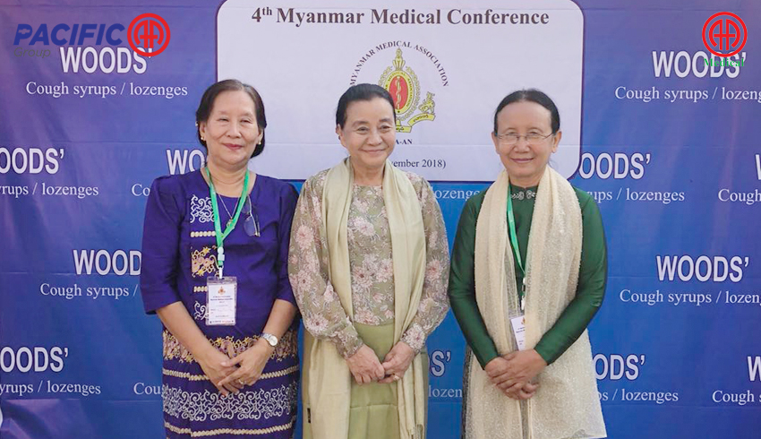 Contribution to the booth display of the 4th Myanmar Medical Conference, organized by Myanmar Medical Association (Hpa An)