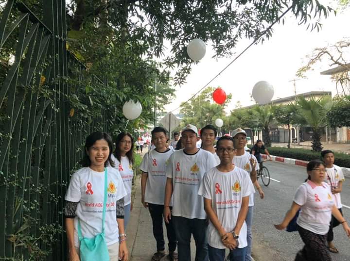 Public Walk Campaign and HIV/AIDS Health Talk Activity