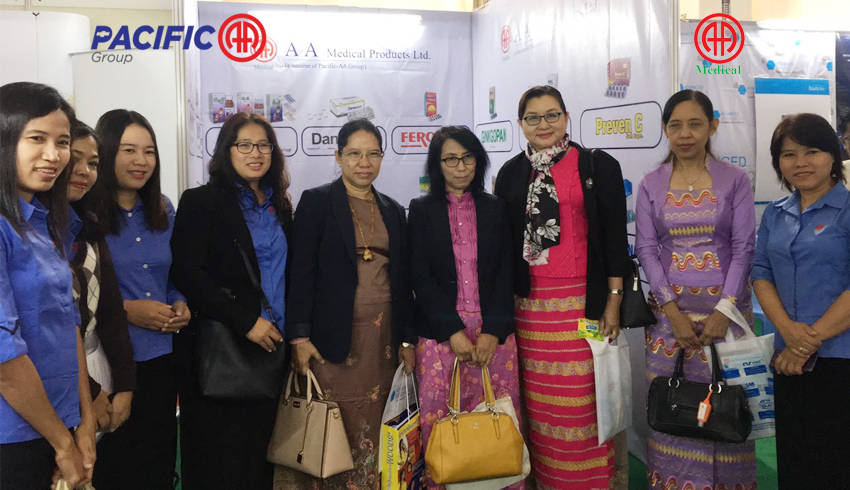 Contribution of booth display to 47th Myanmar Health Research Congress organized by the Ministry of Health and Sports