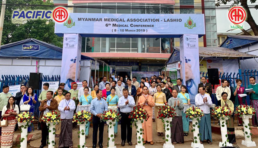 AA Medical Products Ltd and Pacific-AA Group participated as an exhibitor in 6th Medical Conference which organized by Myanmar Medical Association ( Lashio )