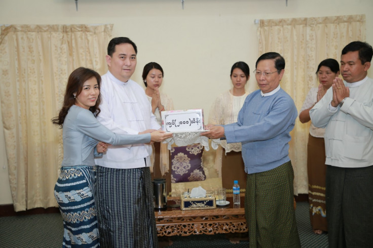 Cash Donation for construction of Htarwara Nyein Chan Yay (Peace Forever) Pagoda in Naypyidaw
