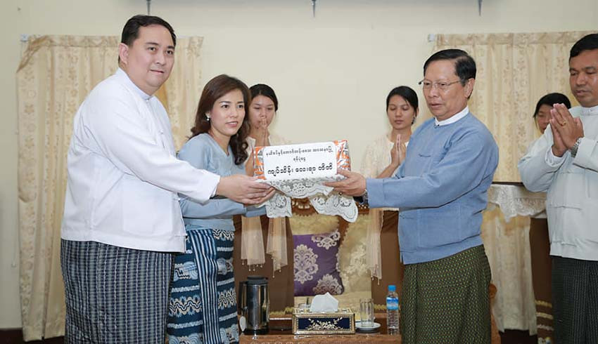 Cash donation for spreading and development of Theravada Buddhist Missionaries in the mountain lands, borderline regions & poorly developed areas in Religious Affairs.